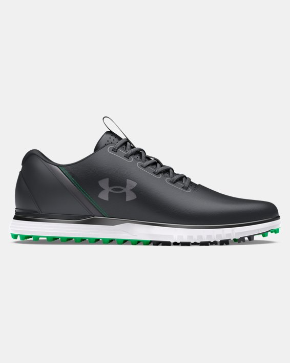 Men's UA Charged Medal Spikeless Golf Shoes in Black image number 0